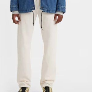 White Denim Levi's 501